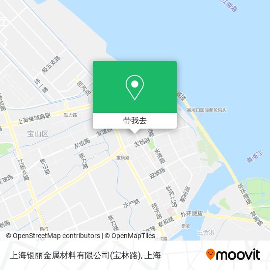 上海银丽金属材料有限公司(宝林路)地图