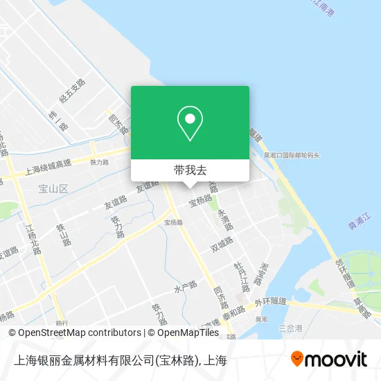 上海银丽金属材料有限公司(宝林路)地图