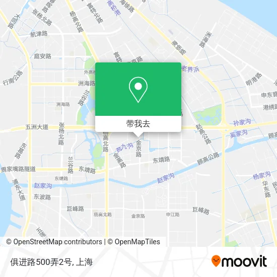 俱进路500弄2号地图