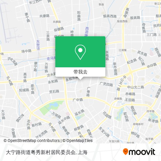 大宁路街道粤秀新村居民委员会地图