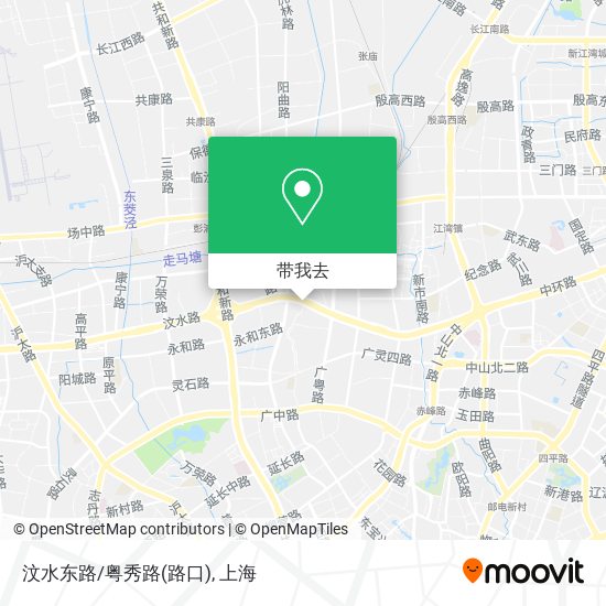 汶水东路/粤秀路(路口)地图