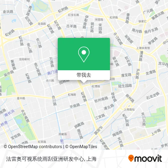 法雷奥可视系统雨刮亚洲研发中心地图