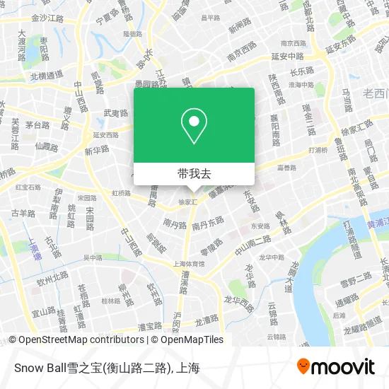 Snow Ball雪之宝(衡山路二路)地图