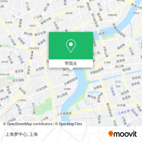 上海梦中心地图