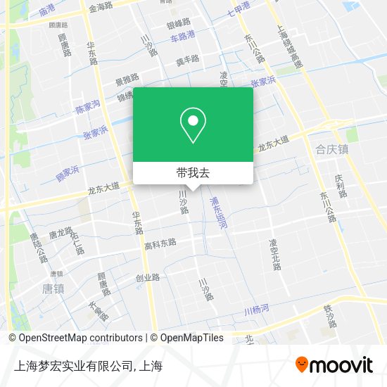 上海梦宏实业有限公司地图