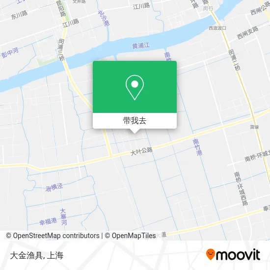 大金渔具地图
