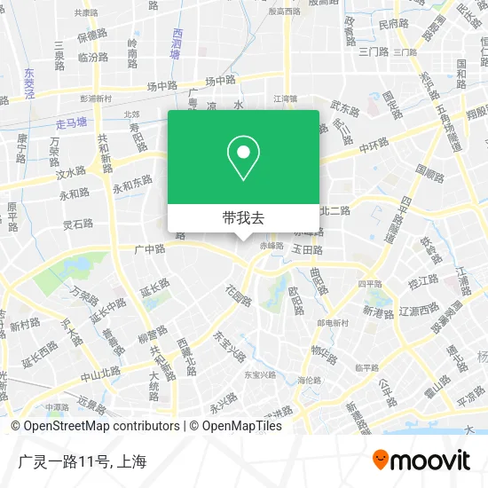 广灵一路11号地图