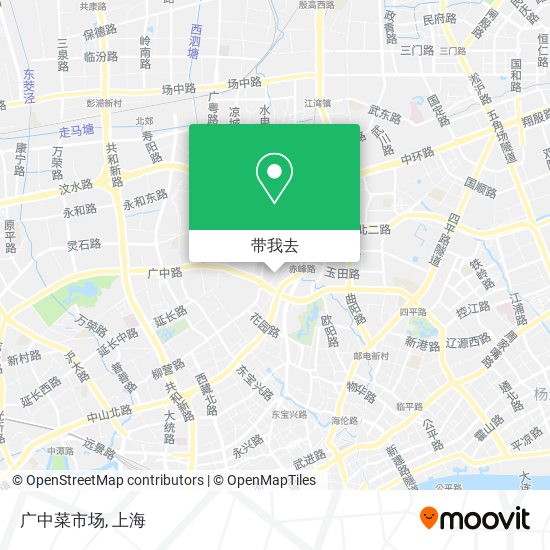 广中菜市场地图