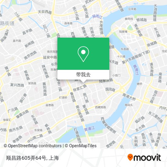 顺昌路605弄64号地图