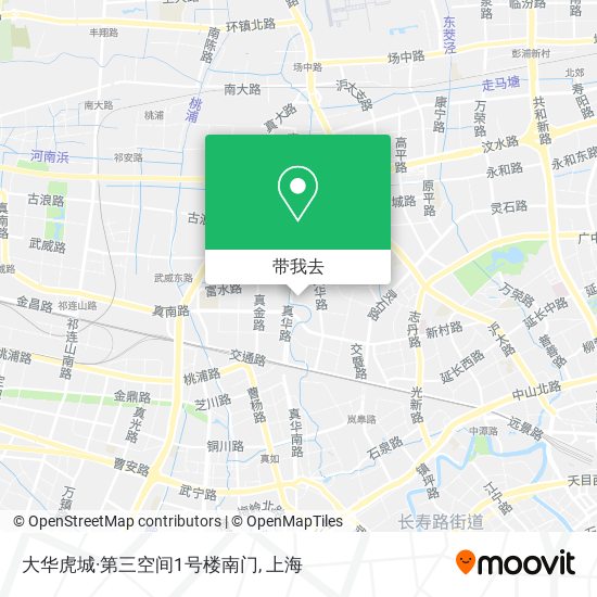 大华虎城·第三空间1号楼南门地图