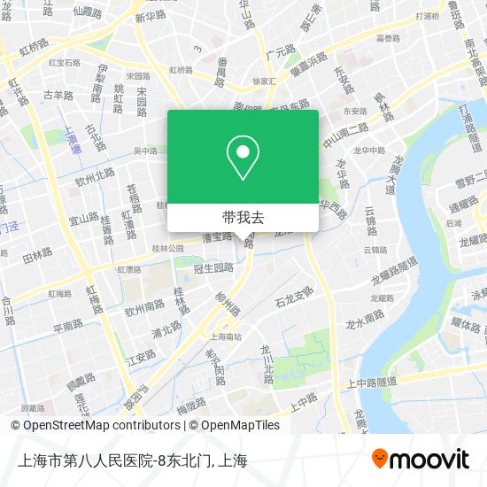 上海市第八人民医院-8东北门地图