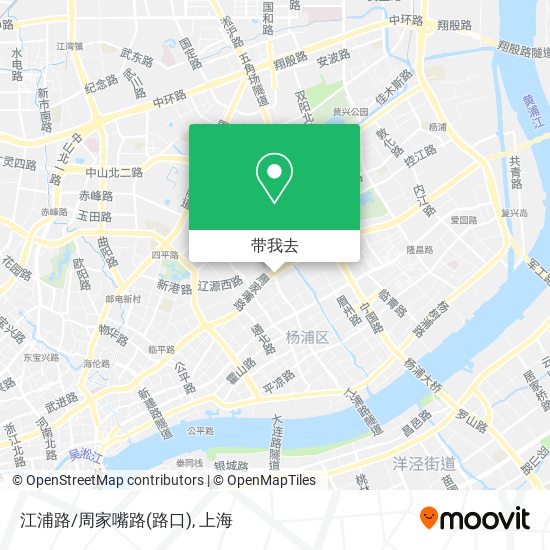 江浦路/周家嘴路(路口)地图