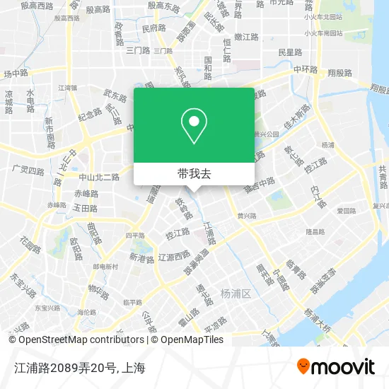 江浦路2089弄20号地图