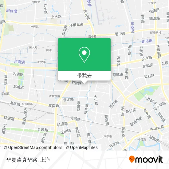 华灵路真华路地图