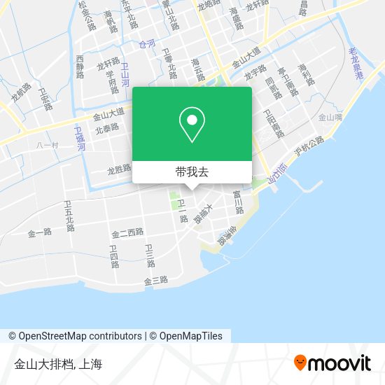 金山大排档地图