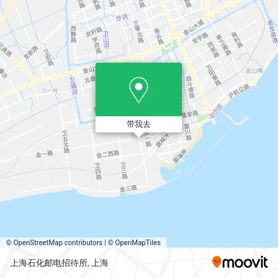 上海石化邮电招待所地图