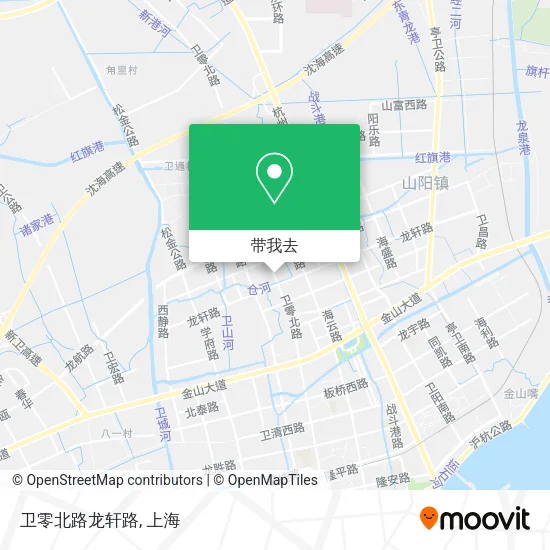 卫零北路龙轩路地图