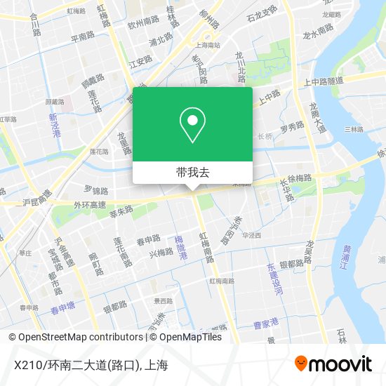 X210/环南二大道(路口)地图