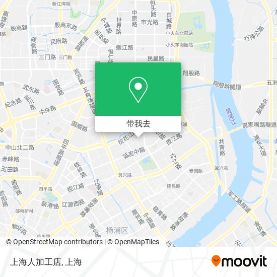 上海人加工店地图
