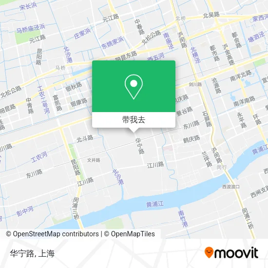 华宁路地图