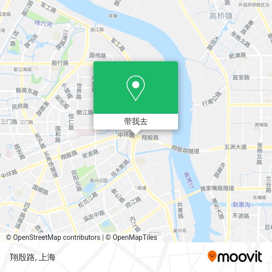 翔殷路地图