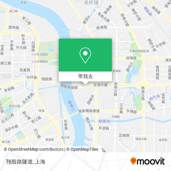 翔殷路隧道地图