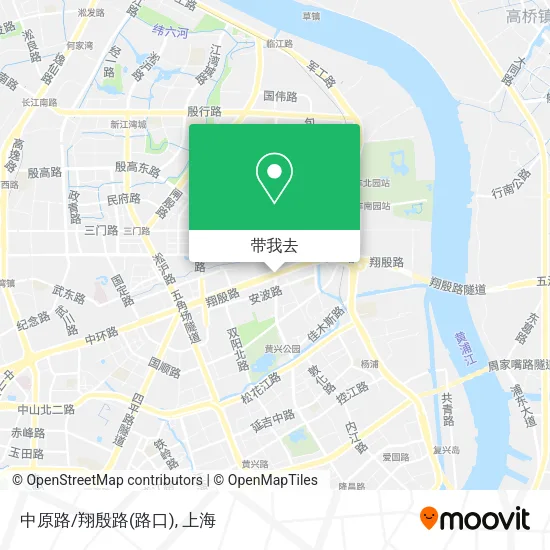 中原路/翔殷路(路口)地图