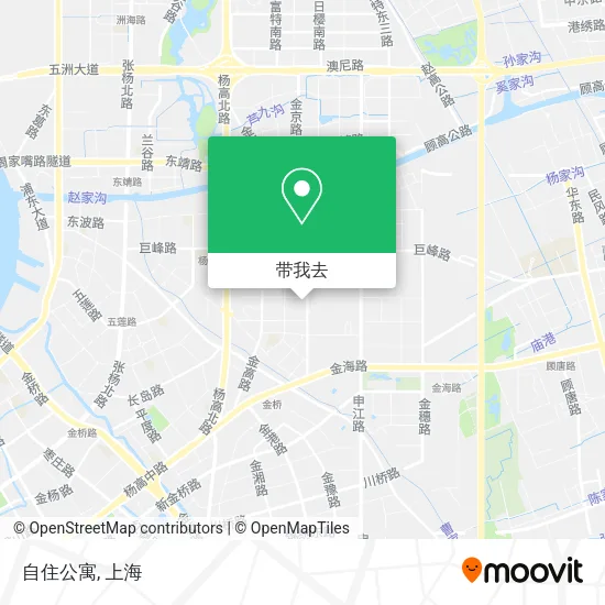 自住公寓地图