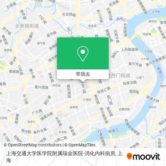 上海交通大学医学院附属瑞金医院-消化内科病房地图
