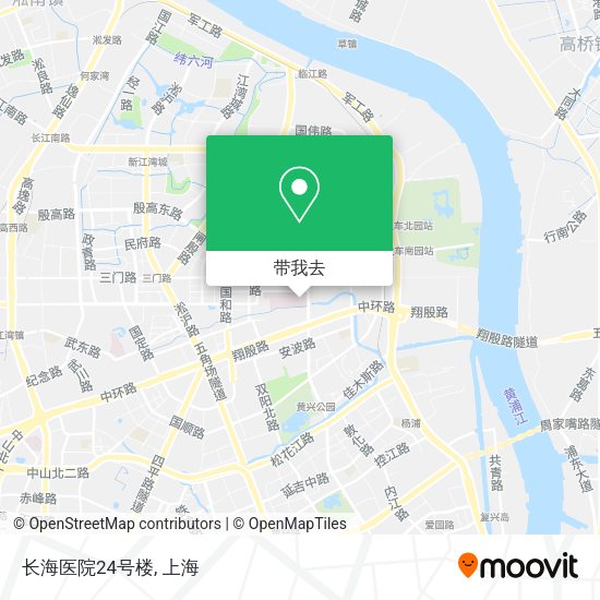 长海医院24号楼地图