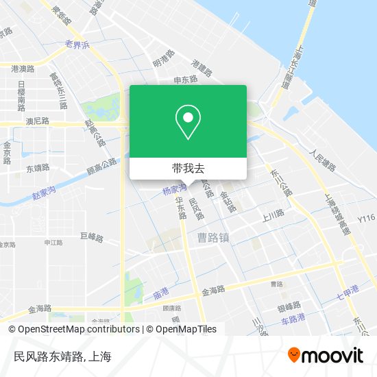 民风路东靖路地图