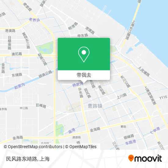 民风路东靖路地图
