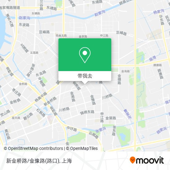 新金桥路/金豫路(路口)地图