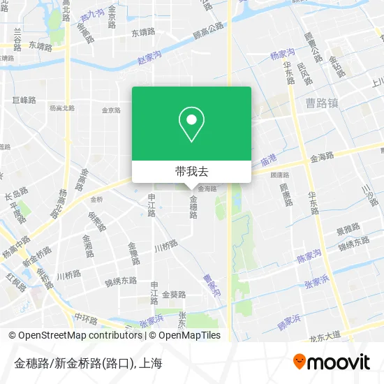 金穗路/新金桥路(路口)地图
