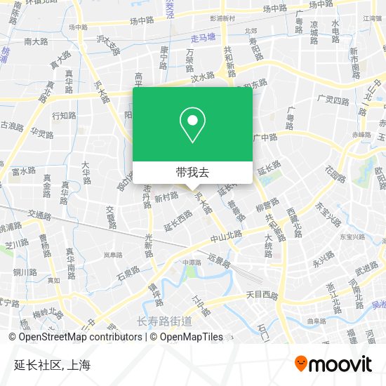 延长社区地图
