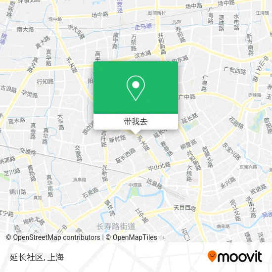 延长社区地图