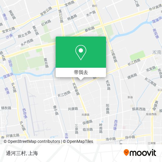 通河三村地图