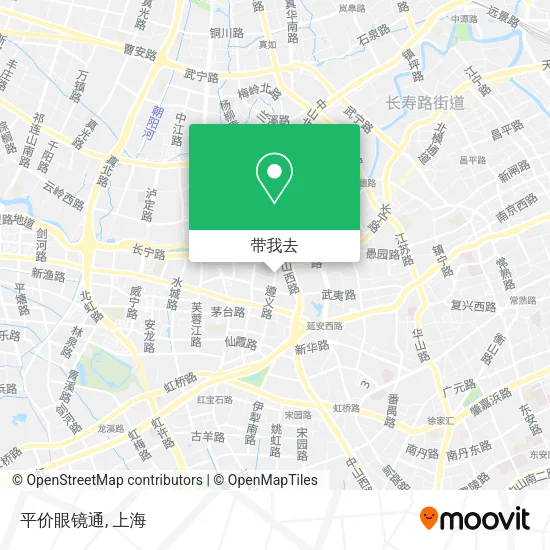 平价眼镜通地图