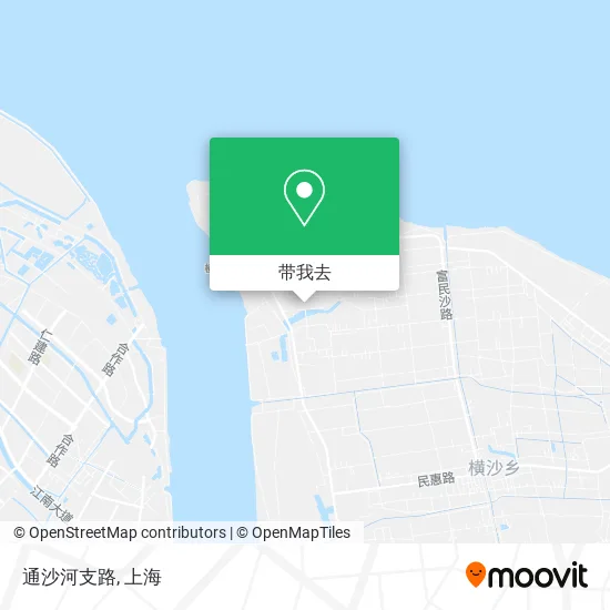 通沙河支路地图