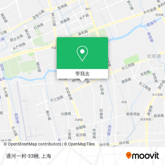 通河一村-33幢地图