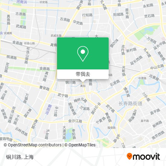 铜川路地图