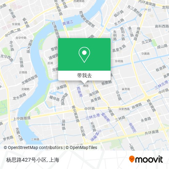 杨思路427号小区地图
