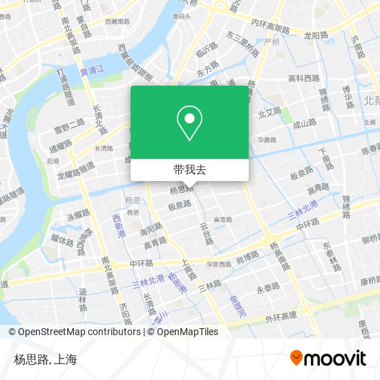 杨思路地图