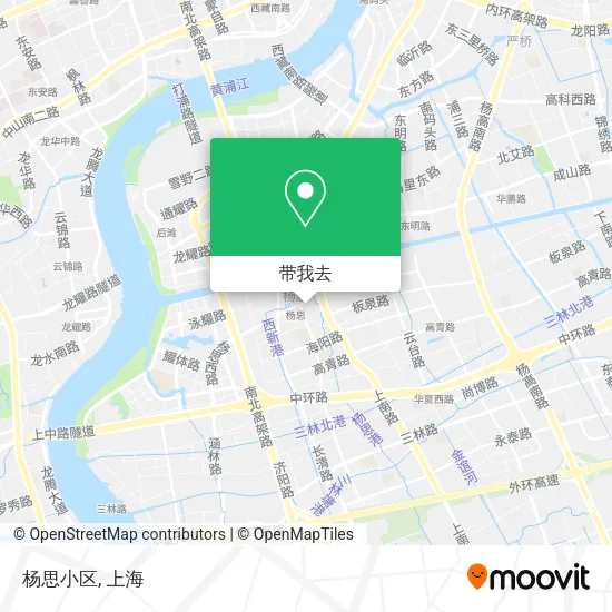 杨思小区地图