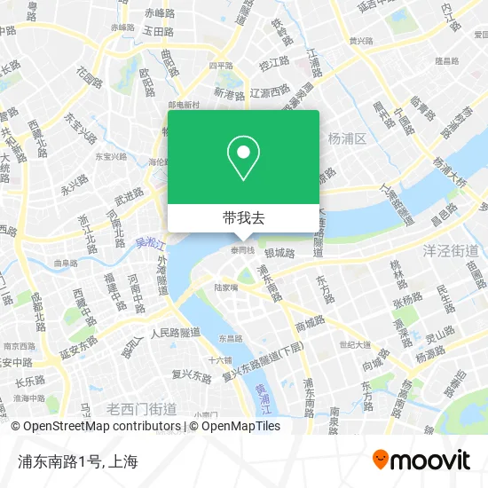 浦东南路1号地图