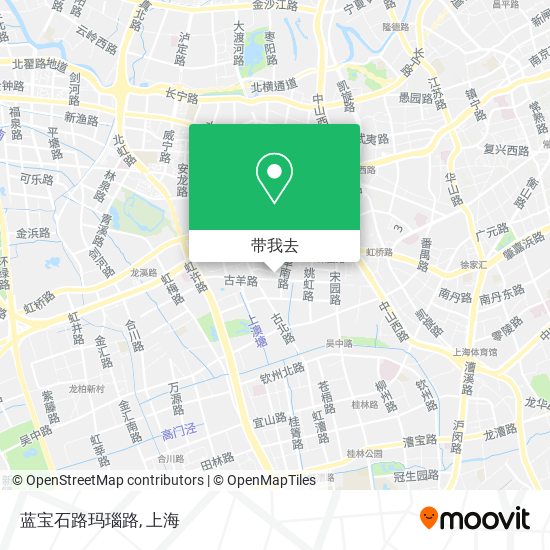 蓝宝石路玛瑙路地图