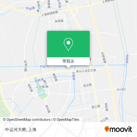 中运河大桥地图