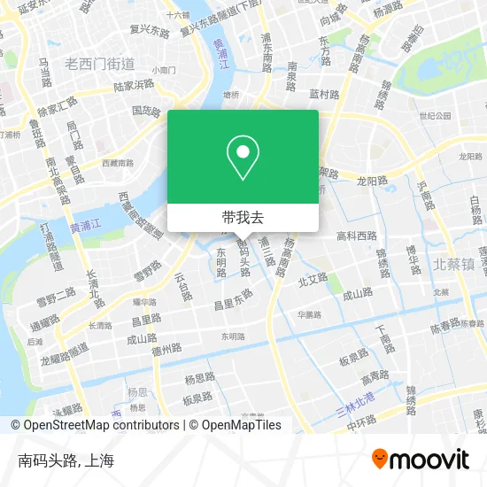 南码头路地图