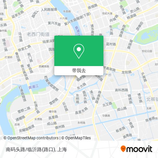 南码头路/临沂路(路口)地图