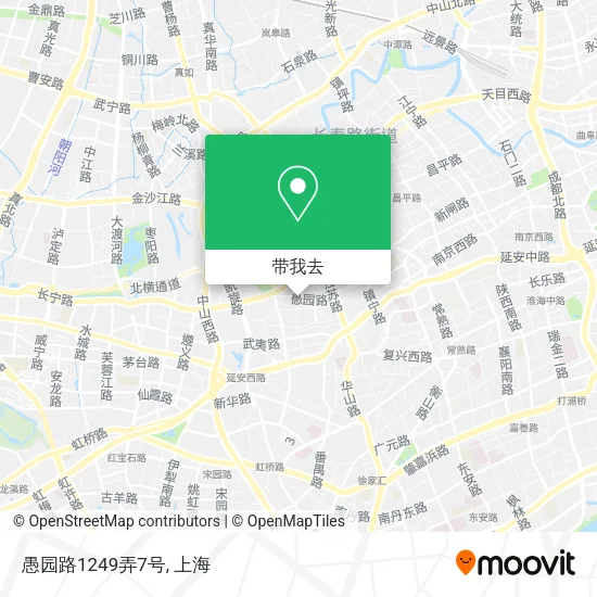 愚园路1249弄7号地图